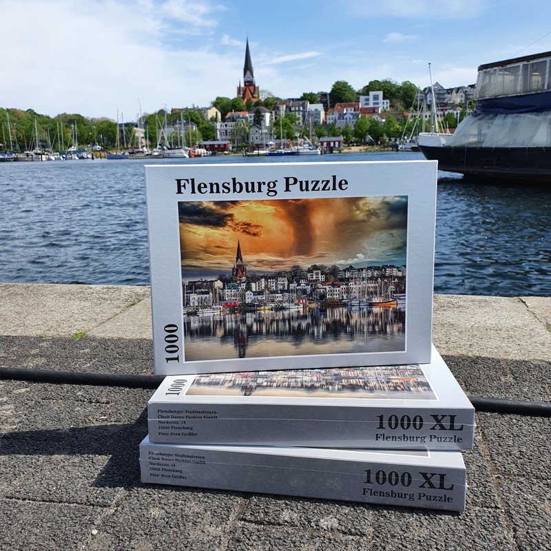 Flensburg Puzzle - white Edition