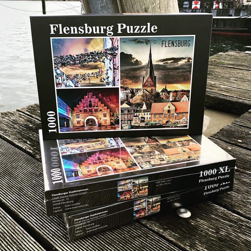 Flensburg Puzzle 1000 Teile *Black Edition*