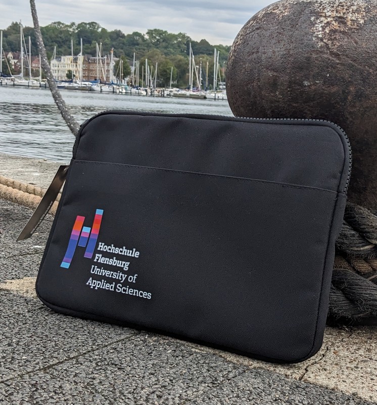 Laptop-Case mit Reißverschluss Fronttasche